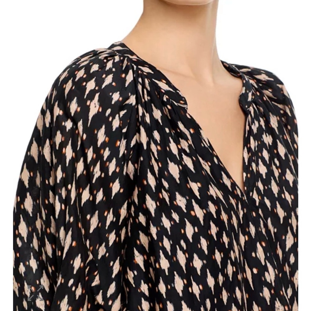 Velvet Graham & Spencer Harmony Nightfall V-Neck Top Women’s Medium NEW W/ TAGS - Picture 13 of 13